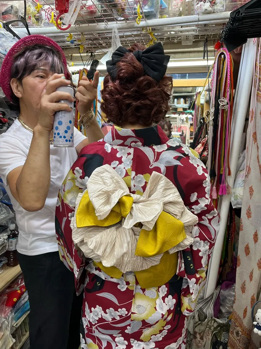 着付け 上辻 博司のヘアスタイル