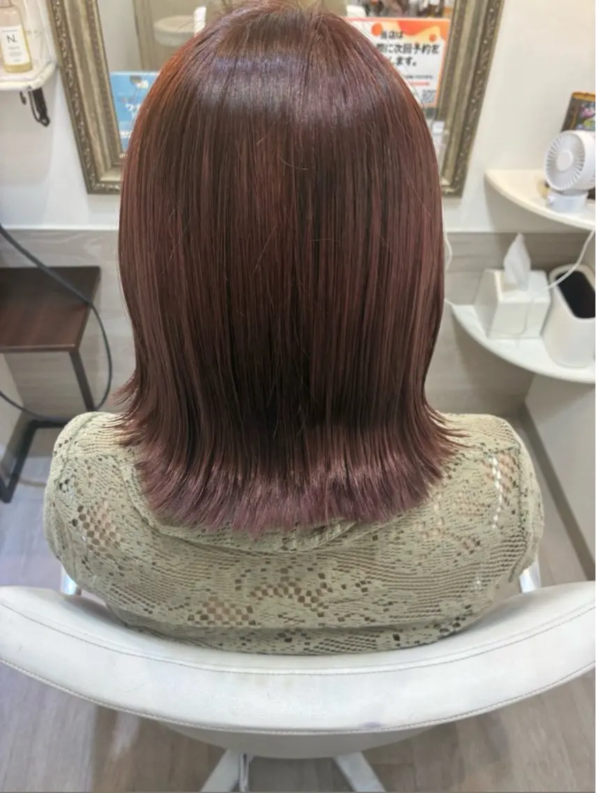 セミロング カラー 🌸モデル様募集中 🌸しゅうやのヘアスタイル