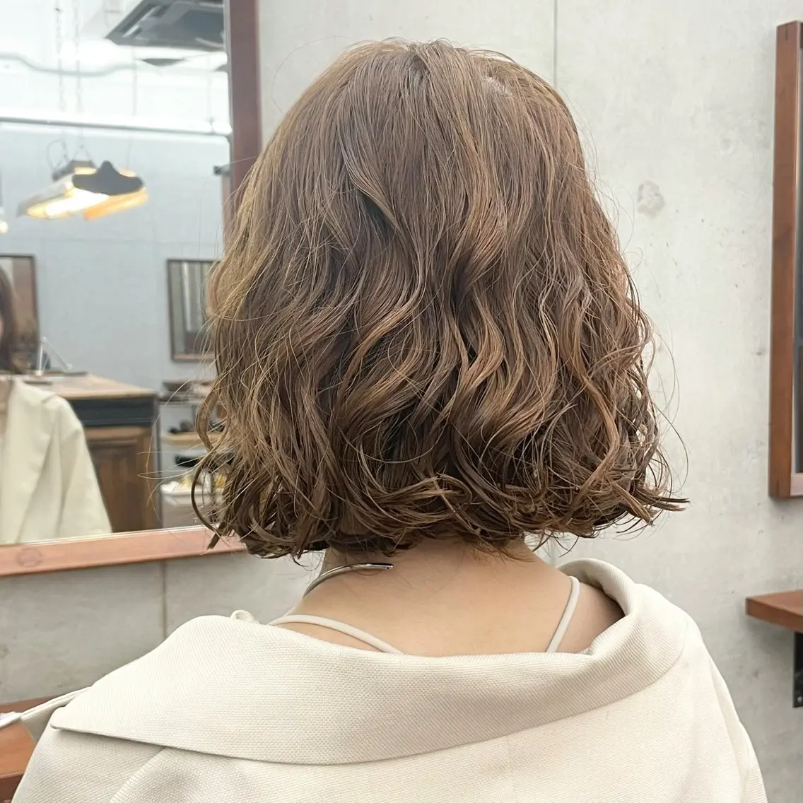 手入れが楽なデジタルパーマ+ロング/ミディアム/レイヤー/ボブ/ショートカット+クイックトリートメント※メンズ可の写真