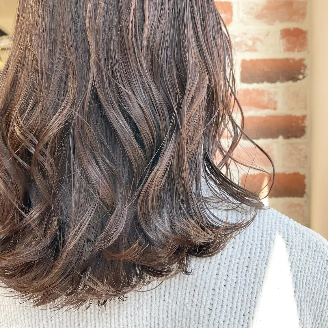 セミロング カラー カット ヘアカラー トリートメント ヘッドスパ NATSUMI AR.MARAのヘアスタイル