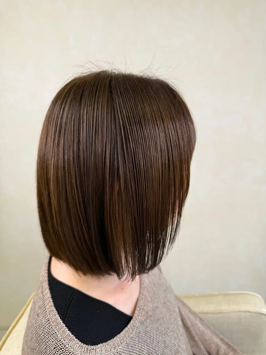 ミディアム ヘアカラー 小杉 碧翔のヘアスタイル