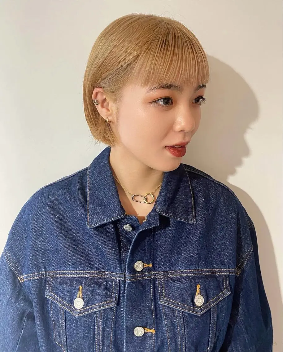 ショート sakaguchi 似合わせカットのヘアスタイル