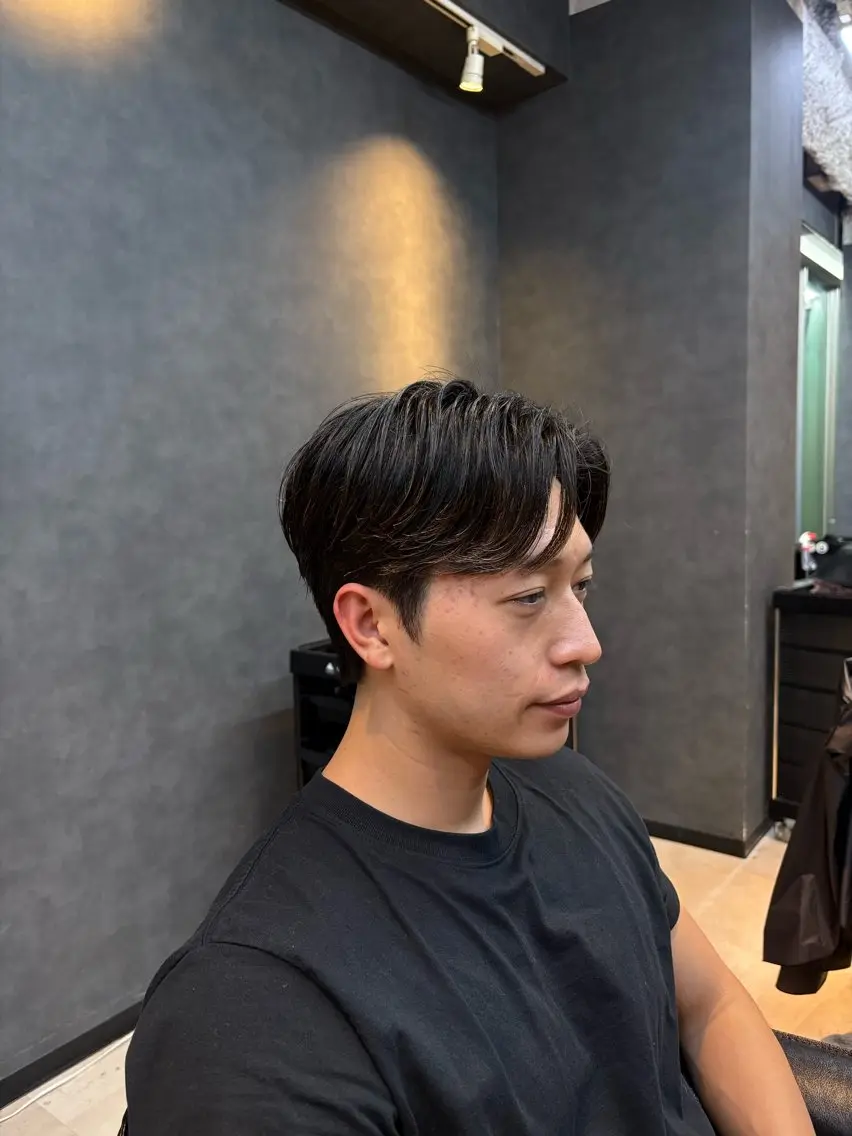 ショート メンズ メンズ特化 宮崎大弥のヘアスタイル