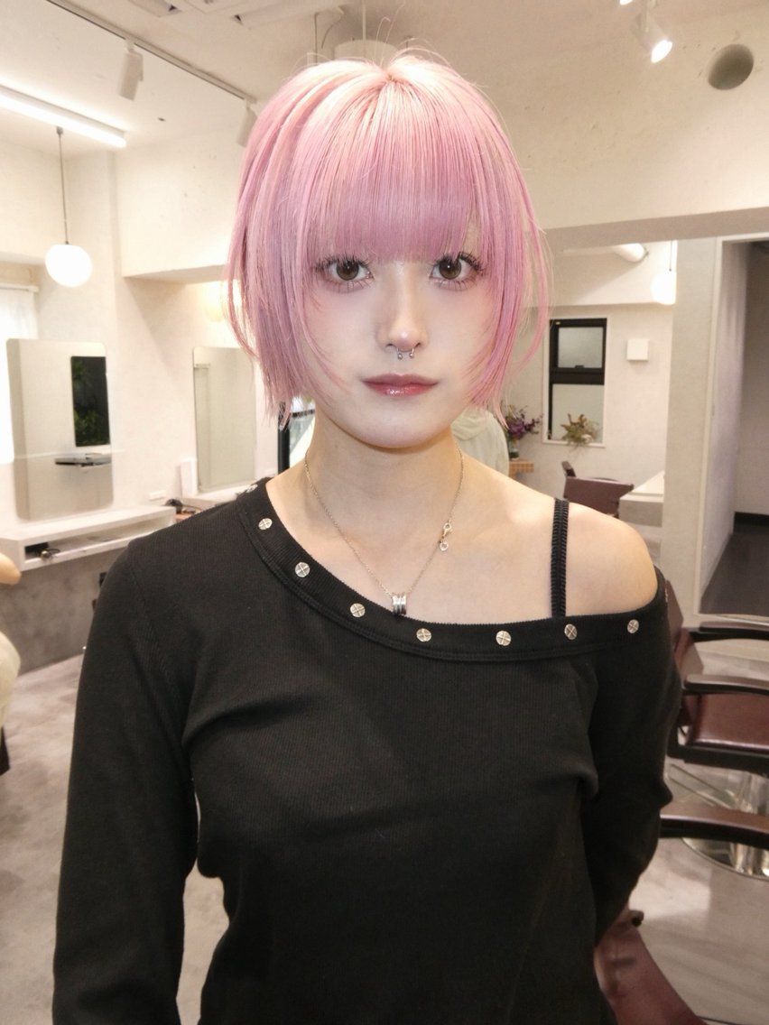 カラー 🎀ボブカット /KOKORO🎀のヘアスタイル
