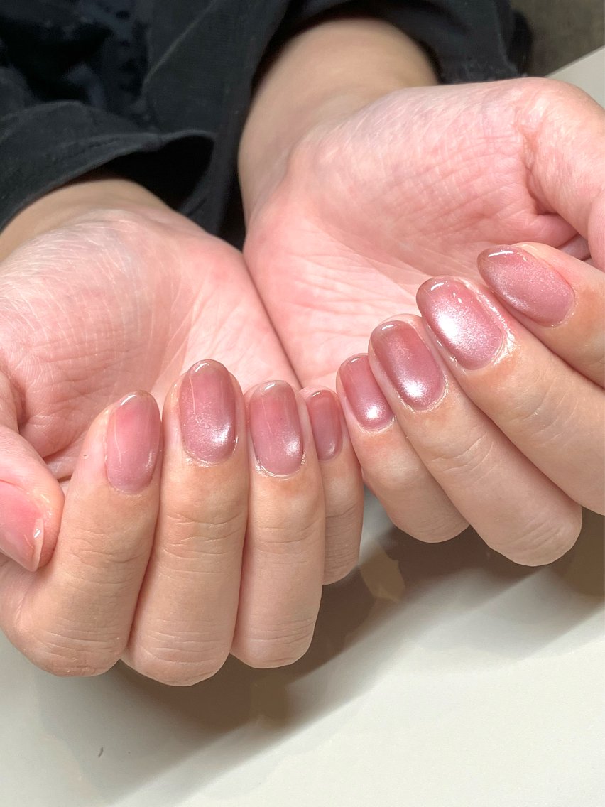 ネイル マグネットネイル オフィスネイル ハンドネイル fun the nail ayakaのネイルデザイン