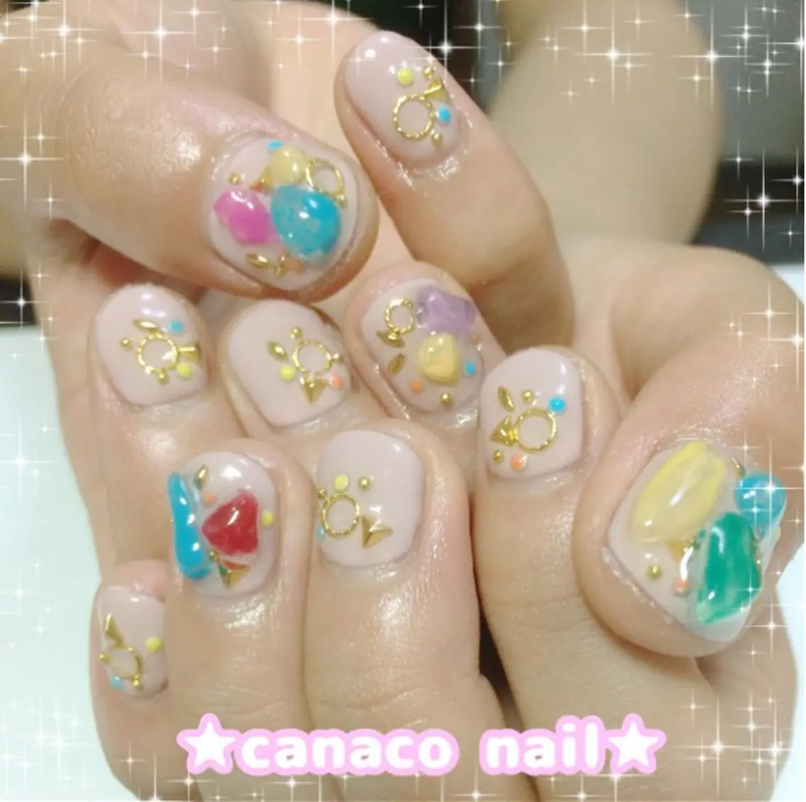 ネイル アートネイル ベテランネイル cnc nailのネイルデザイン