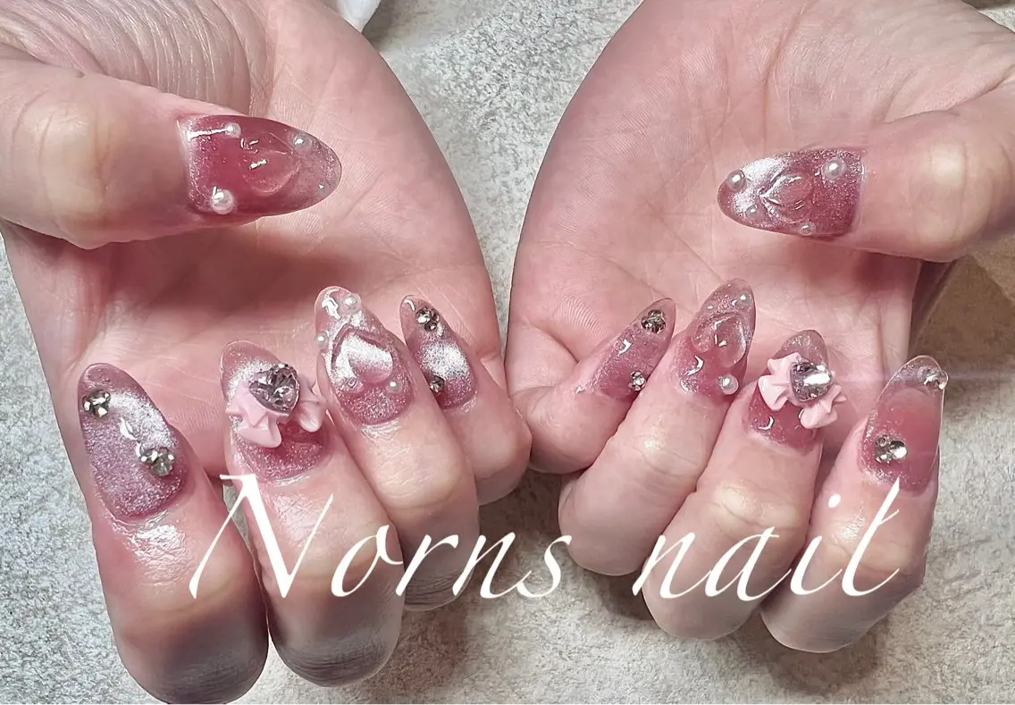 ネイル ハンドネイル Norns nail (猫いるサロン🐈)のネイルデザイン