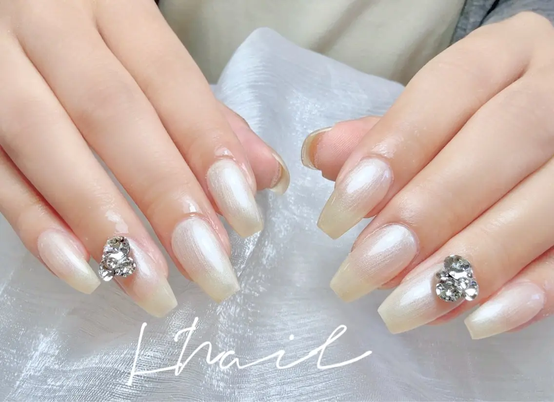 ネイル ワンカラーネイル ハンドネイル ハンドケア L. Nailのネイルデザイン