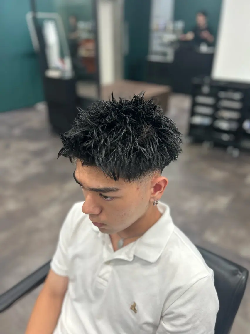 ショート カット 🐠メンズ特化🐠 井上風冴のヘアスタイル