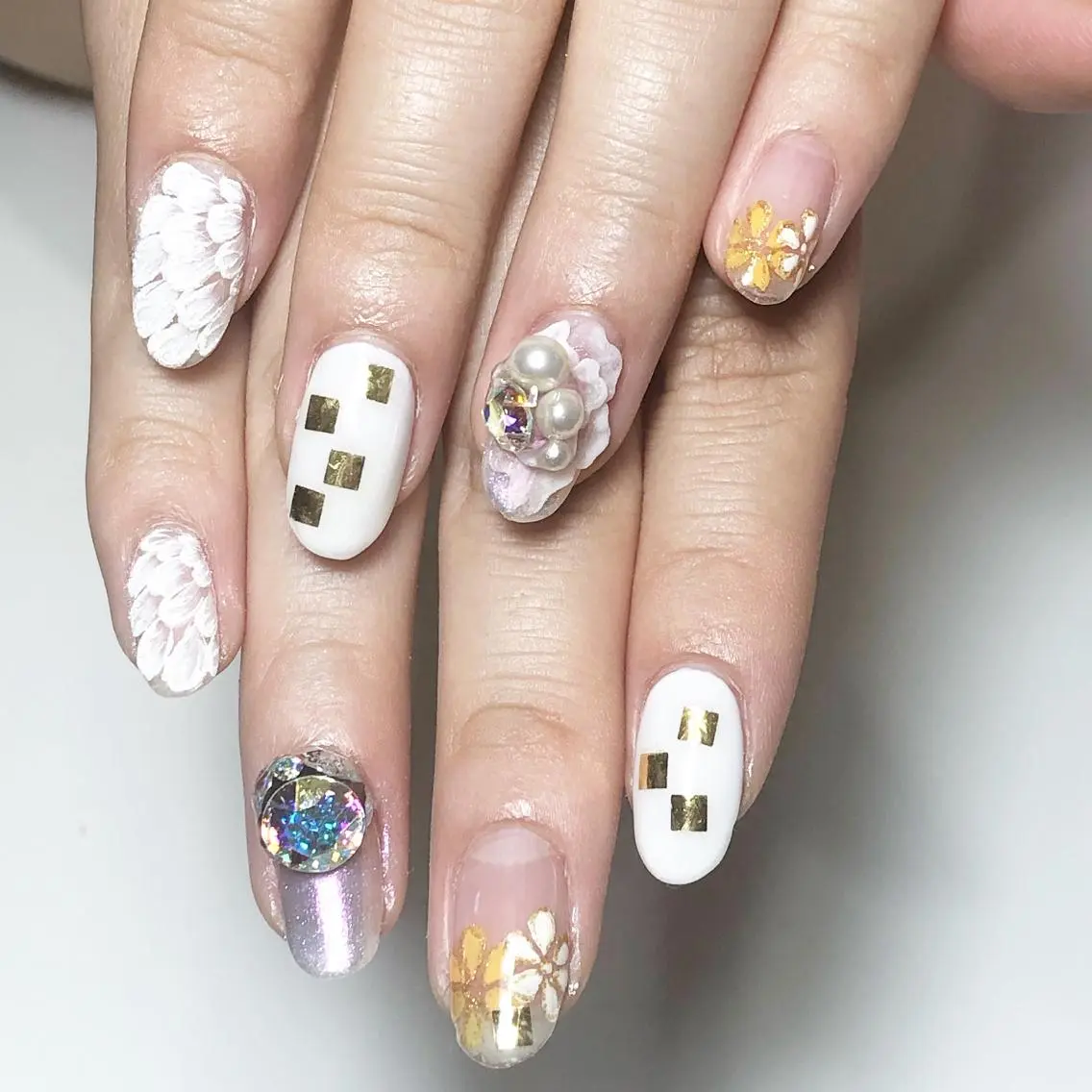 ネイル ブライダルネイル ハンドネイル ネイルサロン Sweetのネイルデザイン