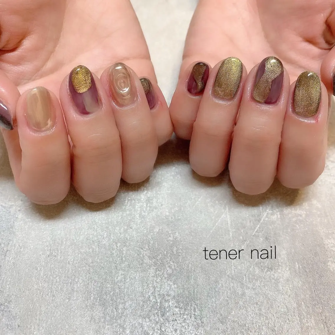 ネイル マグネットネイル テネルネイル tener nailのネイルデザイン