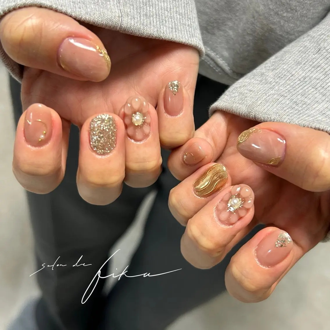 ネイル salon de fika【中崎町】のネイルデザイン