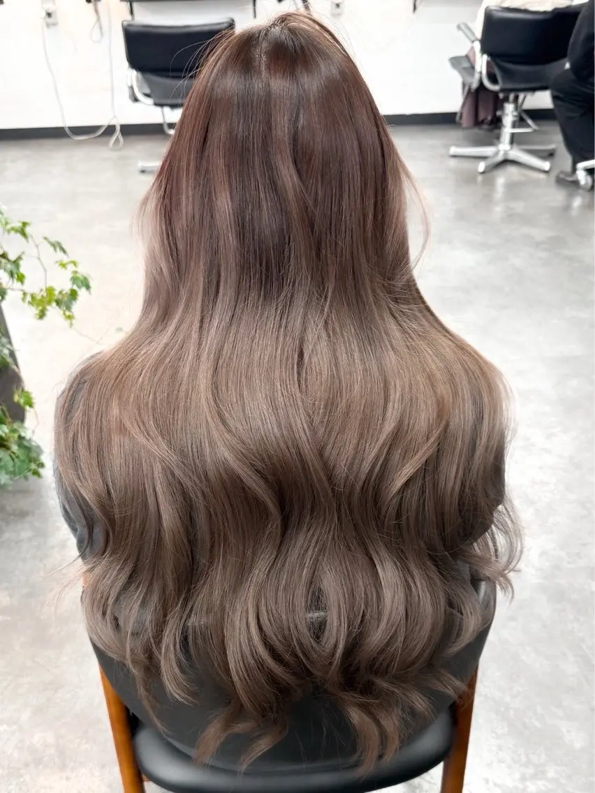 ロング カラー ヘアカラー 🎀ツヤ髪×モテヘア 🎀池袋/カナエのヘアスタイル