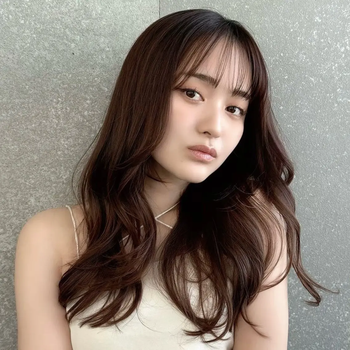 ロング カラー ヘアカラー トリートメント 透明感カラー🌟 縮毛矯正Kokiのヘアスタイル