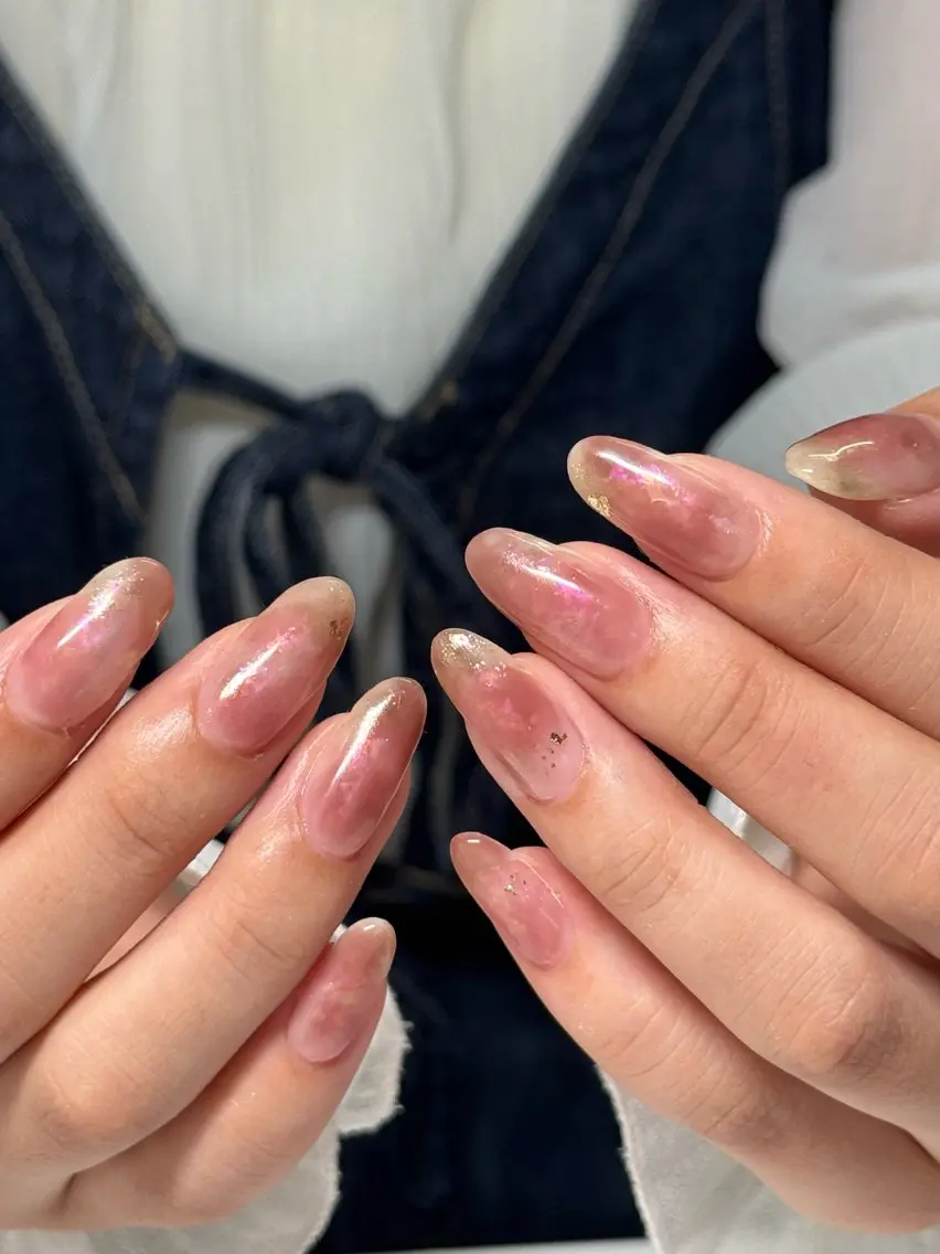 ネイル ニュアンスネイル ハンドネイル haru Souffle.のネイルデザイン
