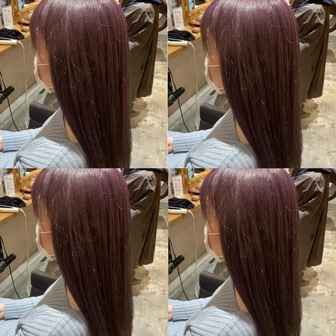 ロング カラー Minami. 🩵 再現性特化ヘアのヘアスタイル