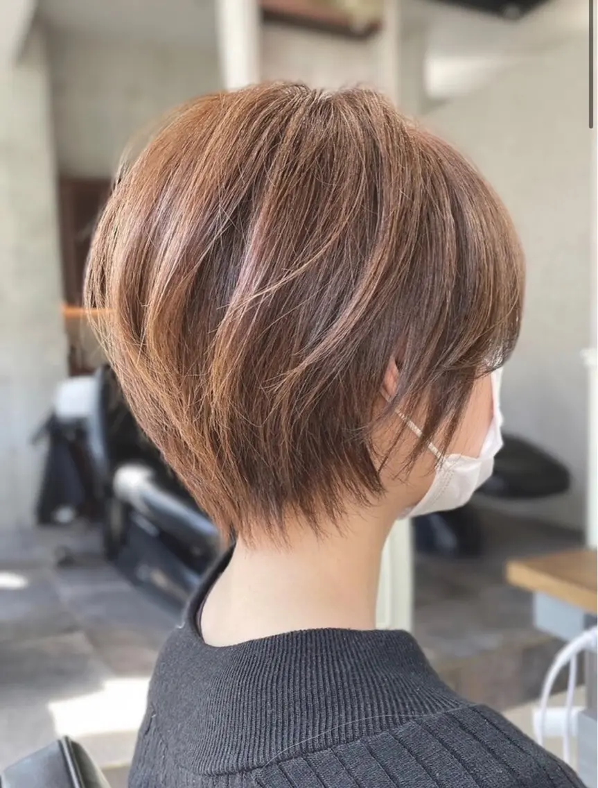 ショート カット ヘアカラー トリートメント ⚜️似合わせヘア⚜️ koudaiのヘアスタイル