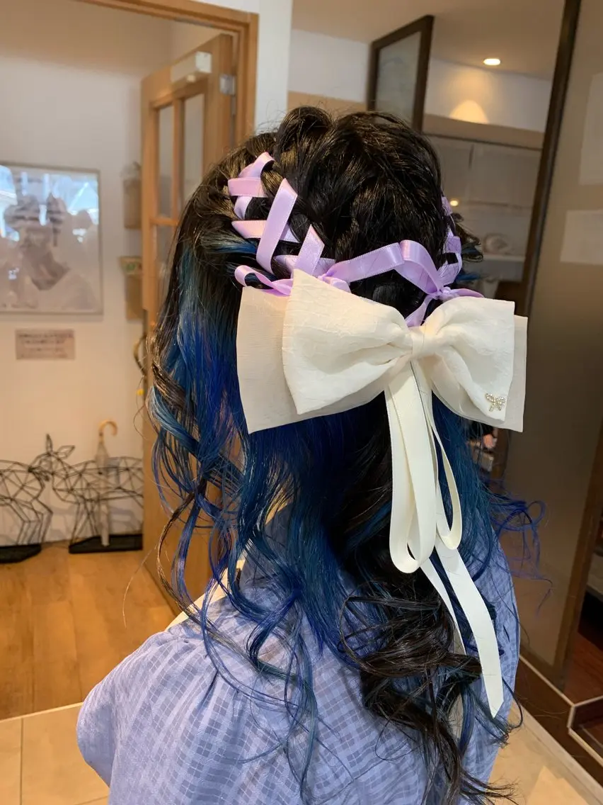 ミディアム ヘアセット 庄司 沙羅のヘアスタイル