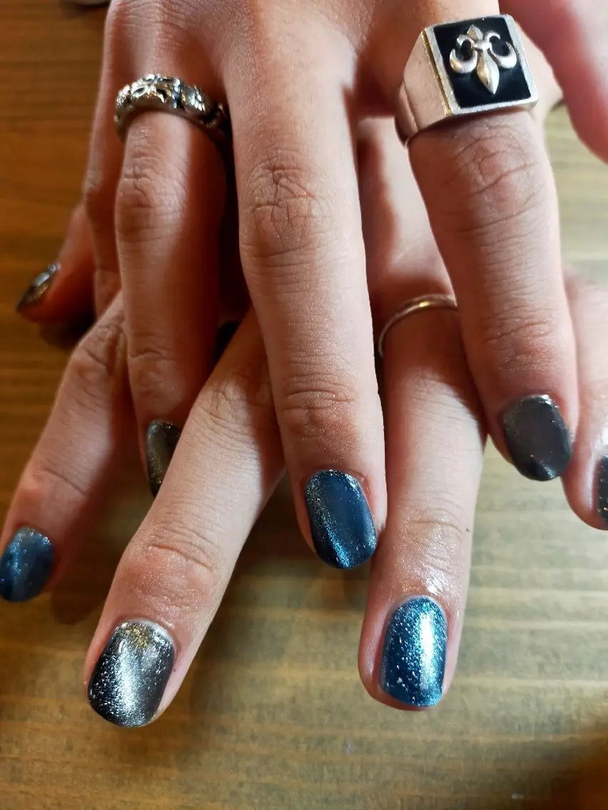 ネイル マグネットネイル メンズネイル FORME nail Ａrisa.のネイルデザイン