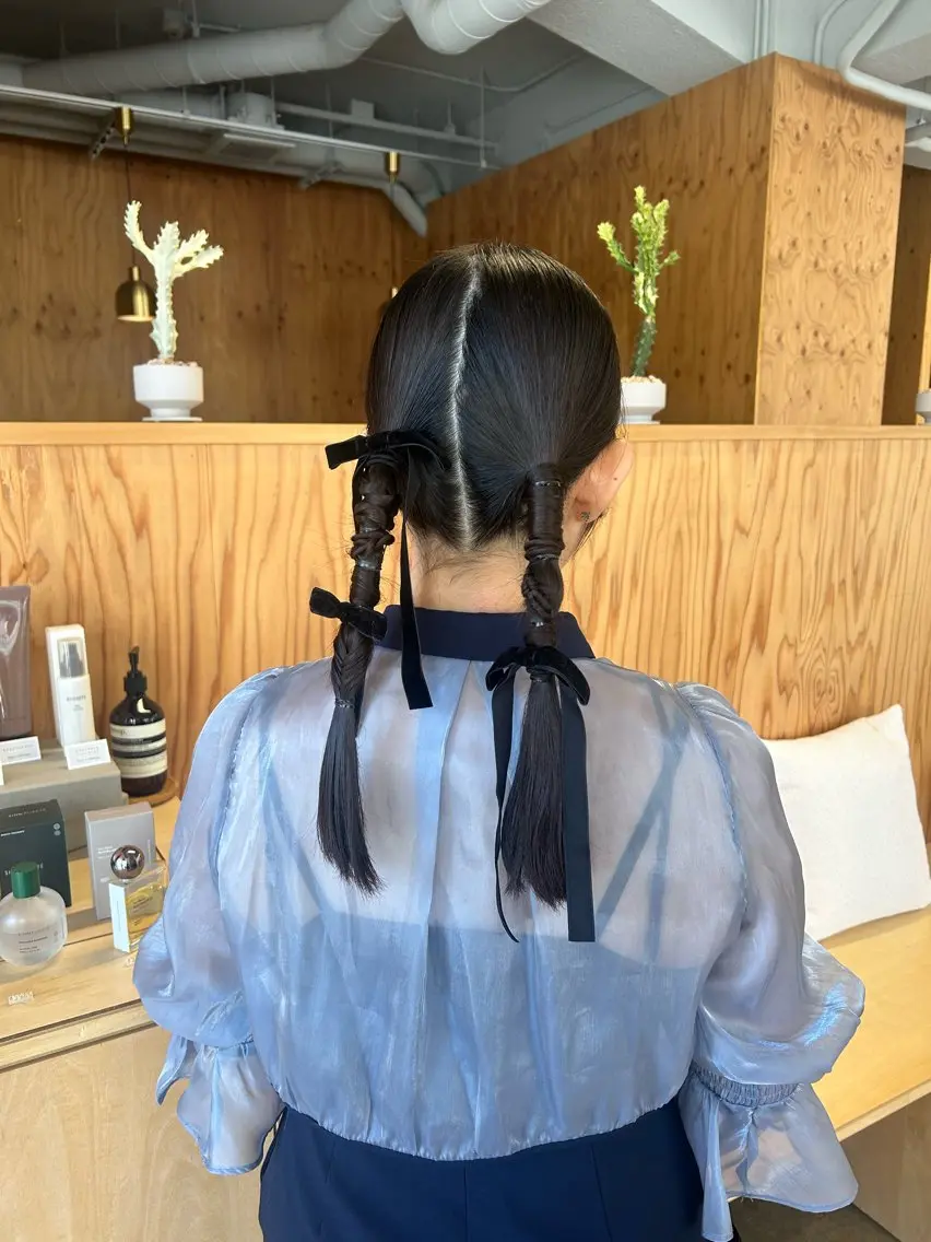 hair  set menuの写真