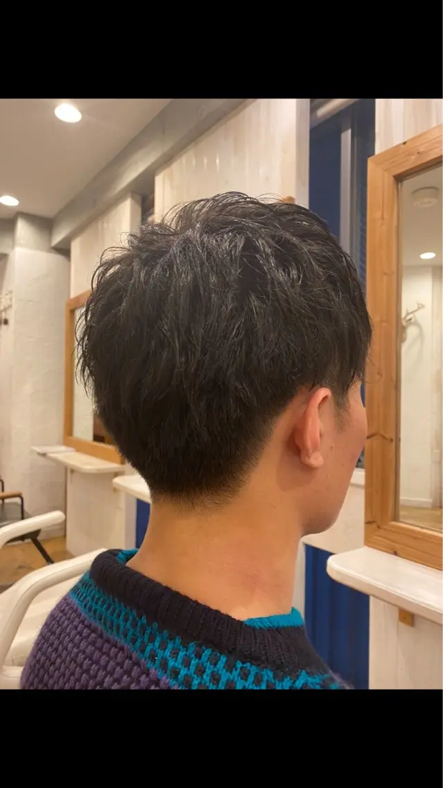 【Men’s限定★第一印象向上デザイン】カット+シャンプーブローの写真