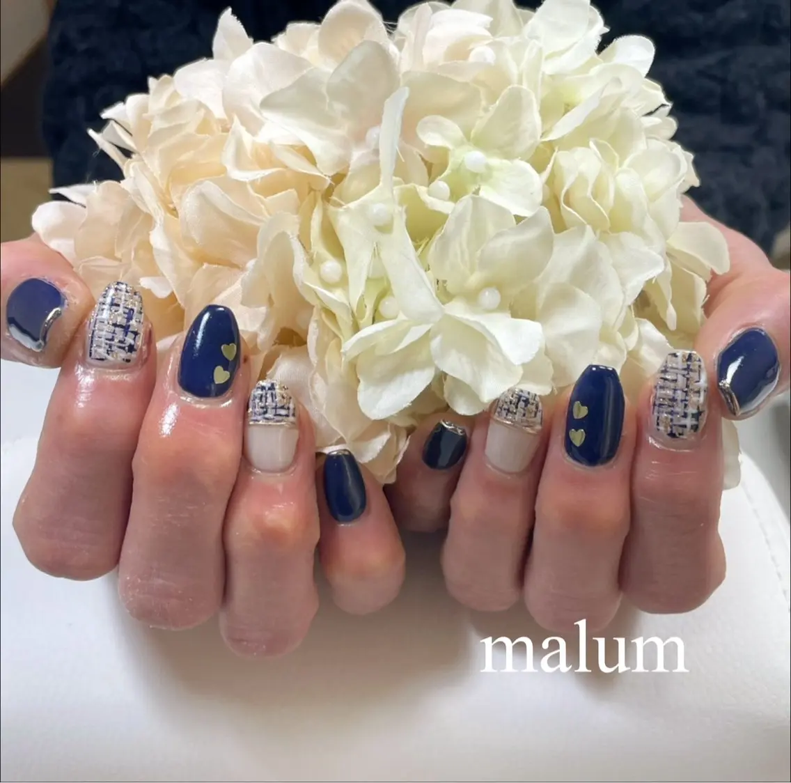 ネイル アートネイル ハンドネイル malum nailのネイルデザイン