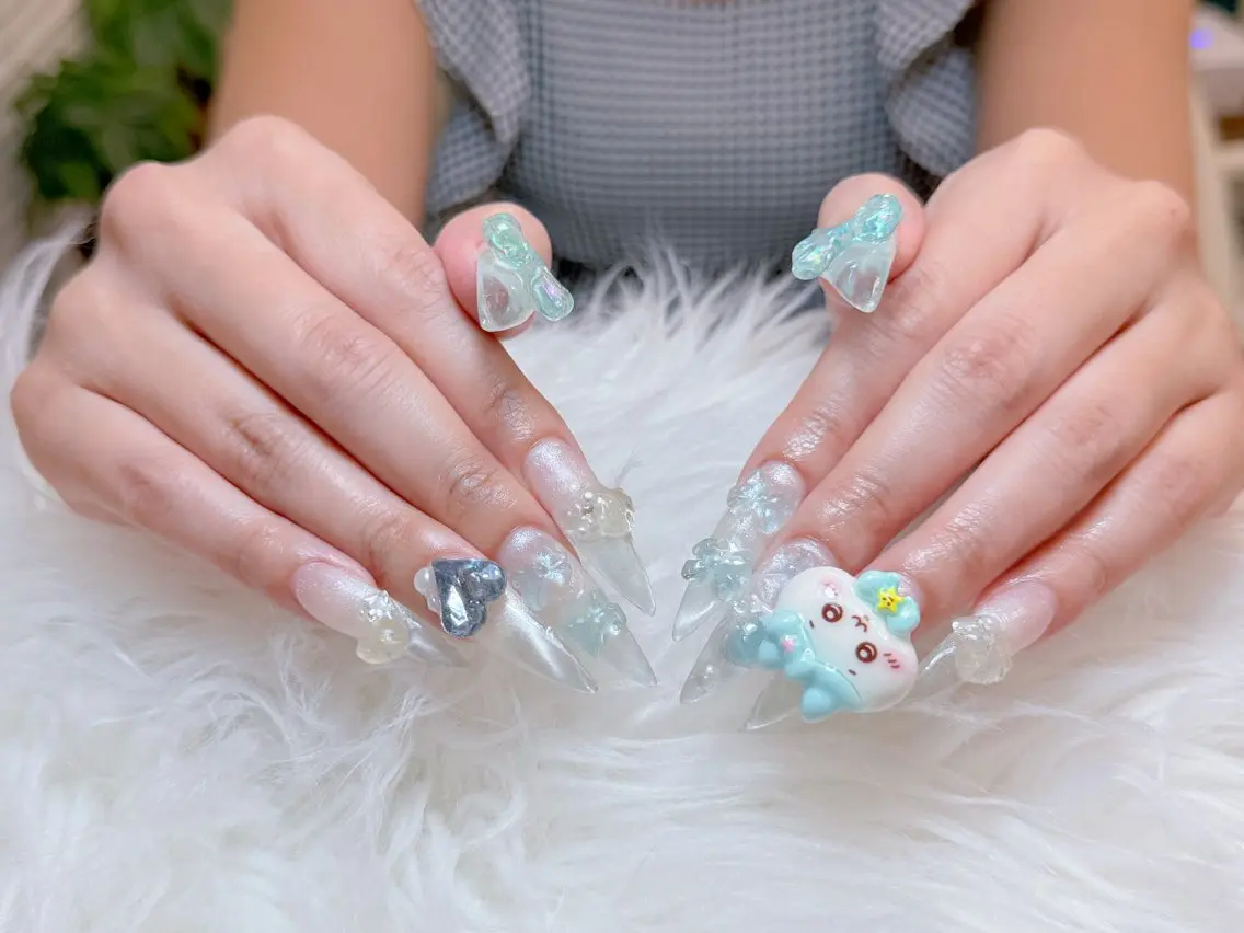 ネイル ハンドネイル ハンドケア Anh Nail 歌舞伎町のネイルデザイン