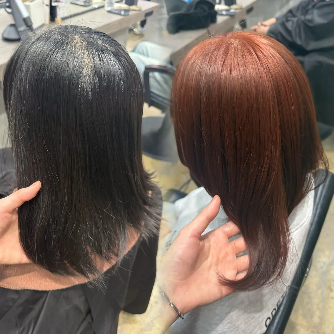 【ブリーチせずなるべく明るくしたい方】❤️‍🔥暖色系限定血色感カラー❤️‍🔥¥12,050⇨¥9,900​〜​の写真