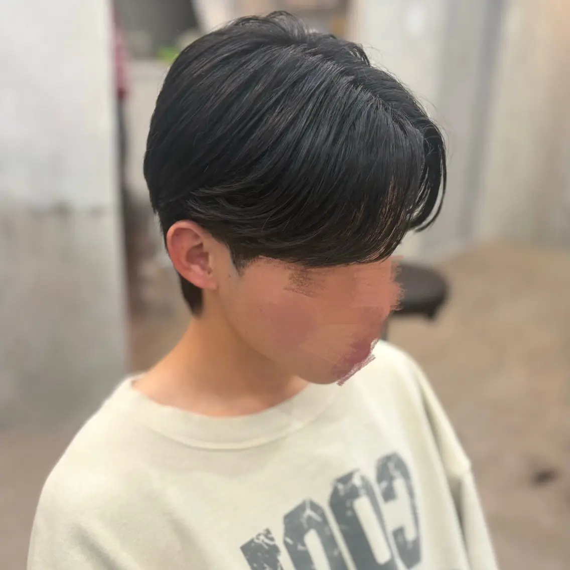 メンズ カット シースルーマッシュ 🍒毛流れ🖤アヤネのヘアスタイル