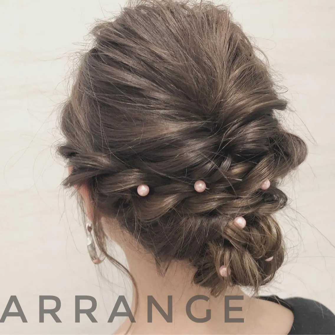 ミディアム ヘアアレンジ YU-KA ✂︎Rico.のヘアスタイル