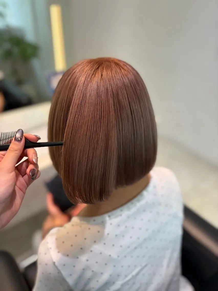 ショート カット ヘアカラー トリートメント 艶カラー / ヘアメ /  みき🎀のヘアスタイル