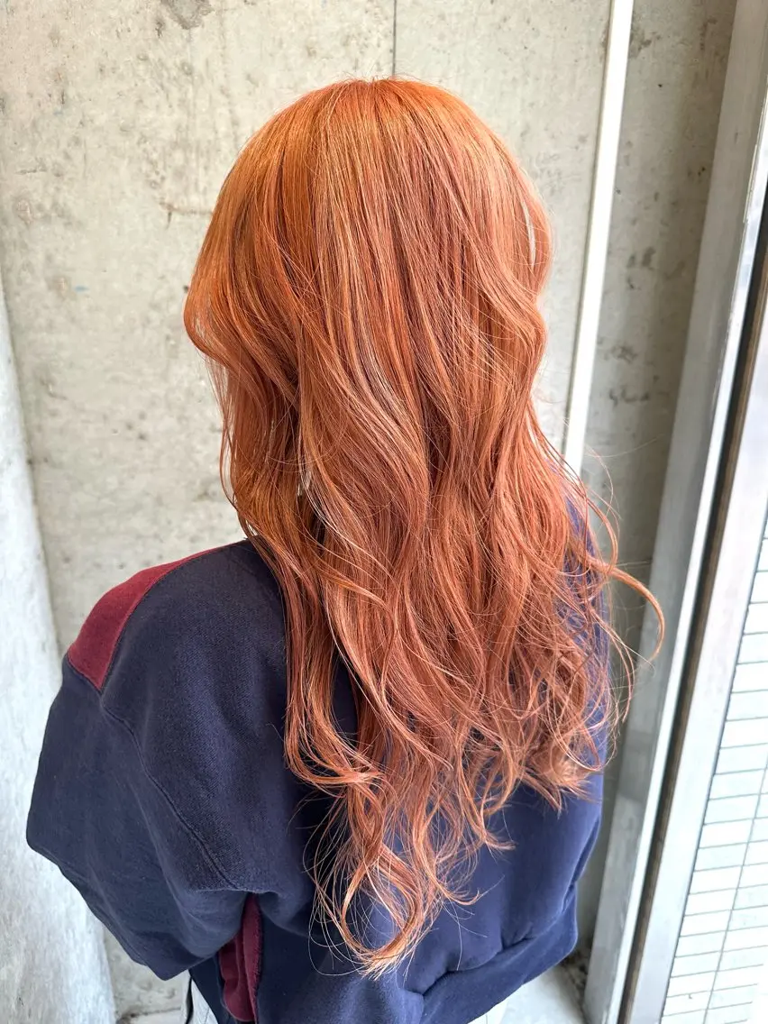 ロング ヘアカラー トリートメント 💜透明感カラー🌈 /森絵美莉⛄️❄️のヘアスタイル