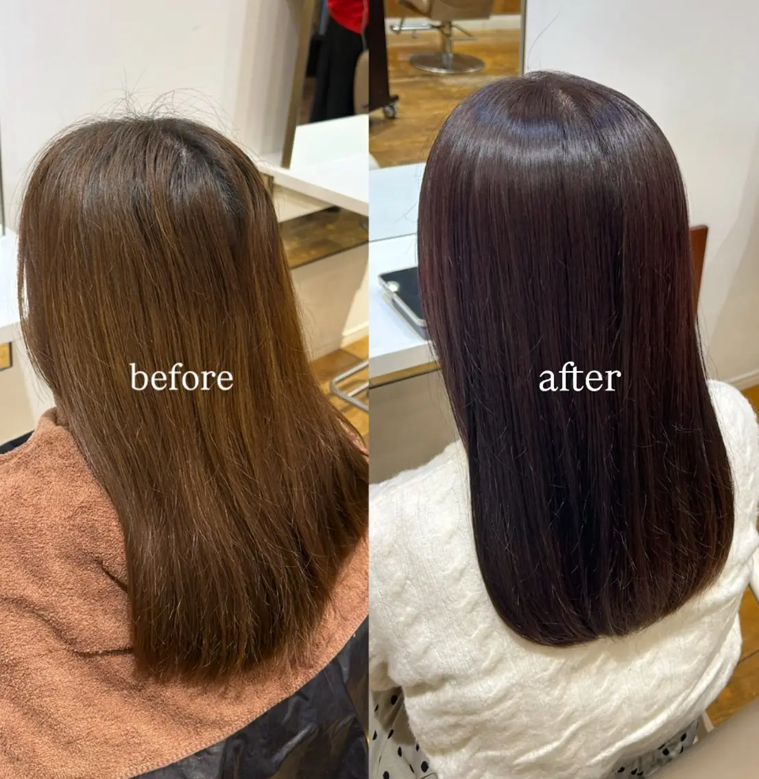 カラー 根本 琴子のヘアスタイル