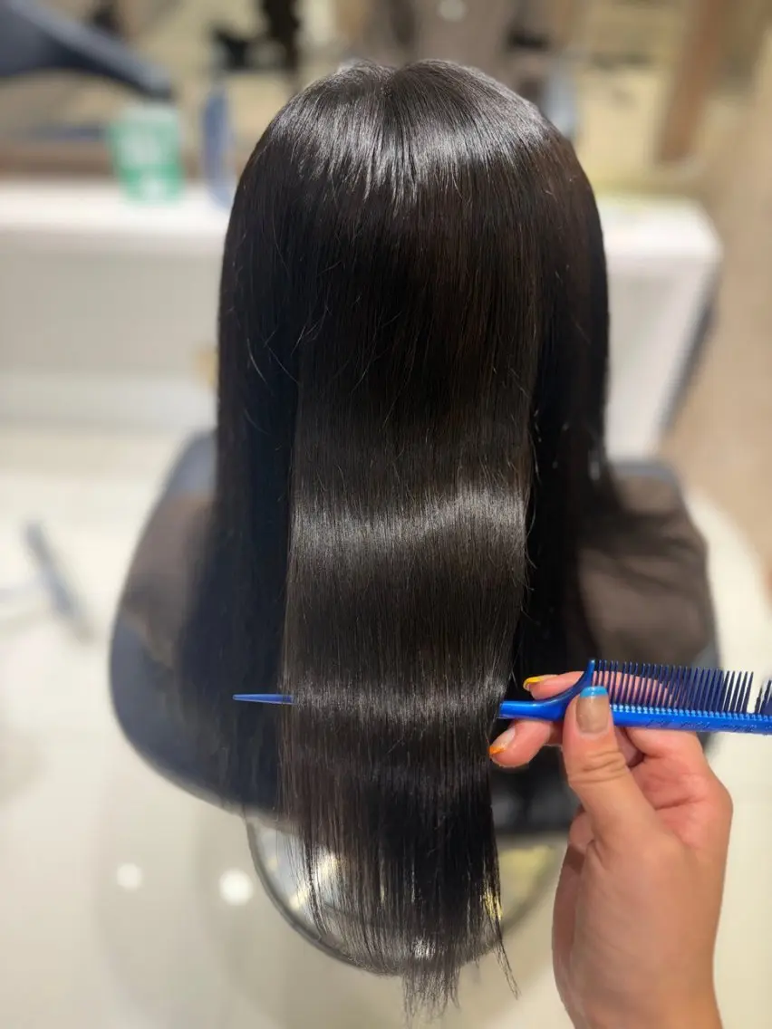 ロング ヘアカラー 【EARTH三ツ境】 ももかのヘアスタイル