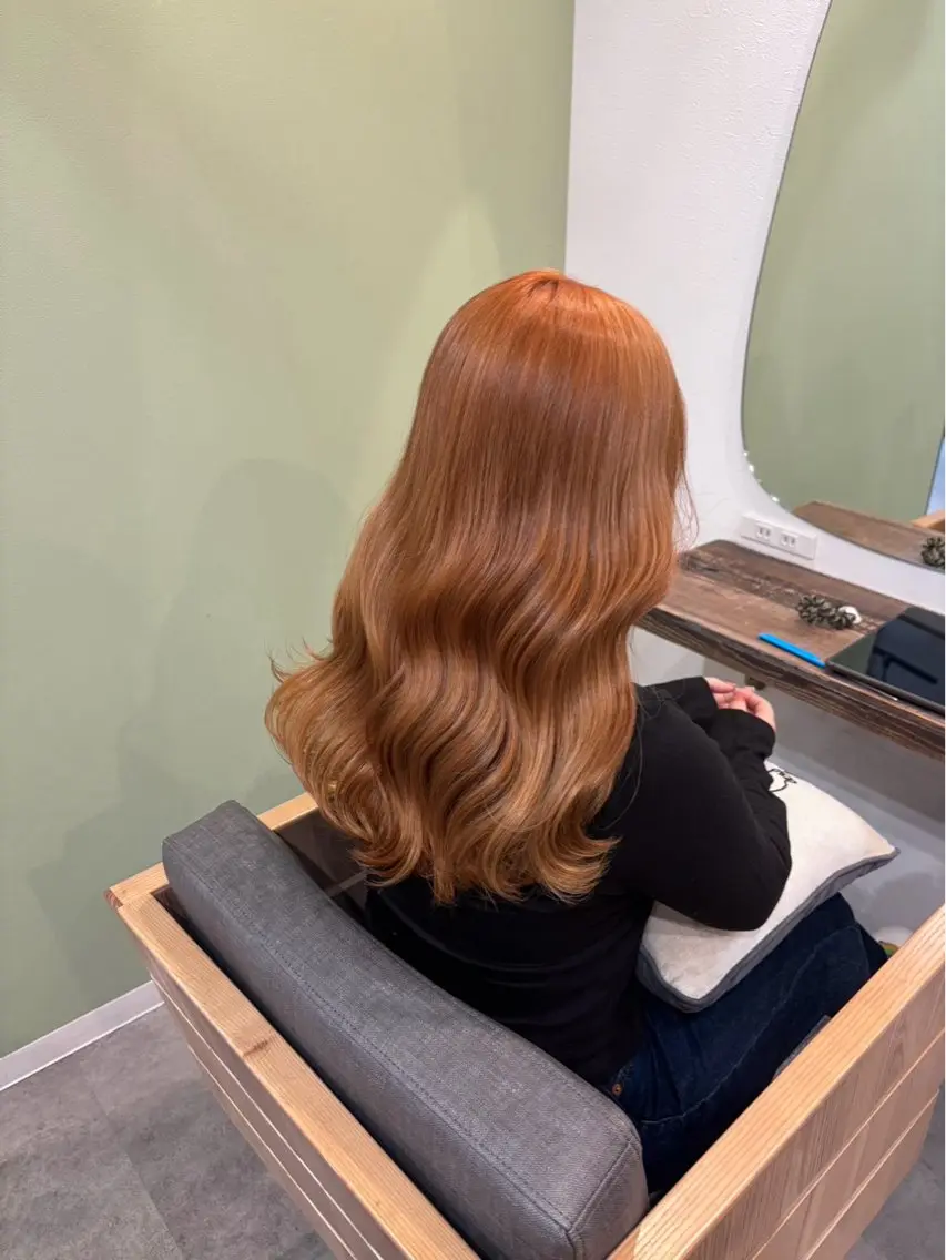ロング カラー ヘアカラー トリートメント 池袋/艶カラー✖️ ☘️DEMURAのヘアスタイル