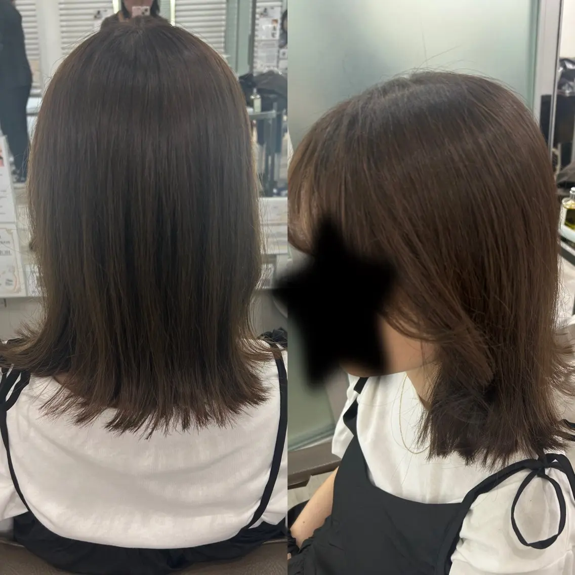 ミディアム カラー モデル募集🌟 吾郷七海のヘアスタイル