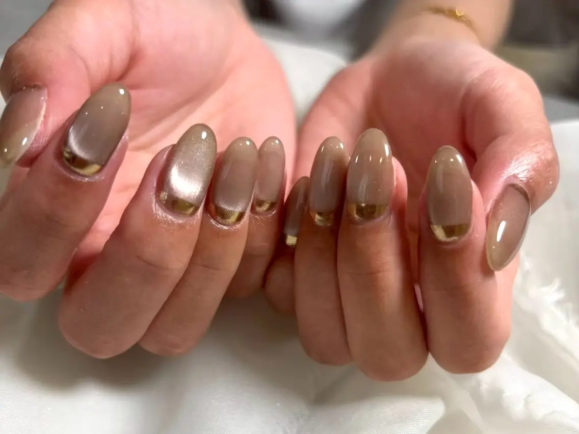 ネイル ニュアンスネイル ハンドネイル Nail Salon Luanaのネイルデザイン