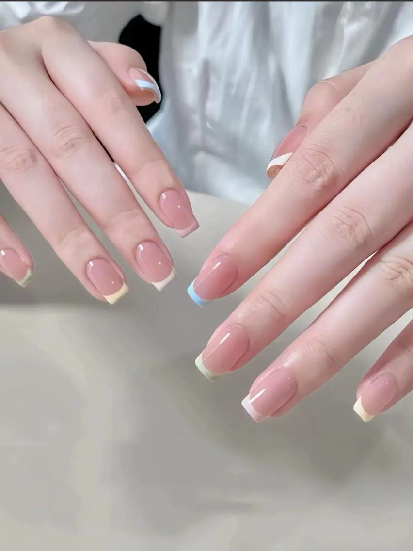 ネイル 韓国ネイル マグネットネイル ワンカラーネイル ネイルチップ Jenn Nail Salonのネイルデザイン