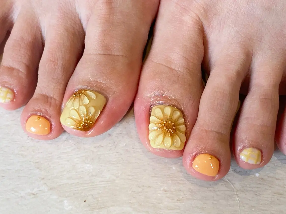 【キラキラ華やか】Foot つけ放題90minの写真