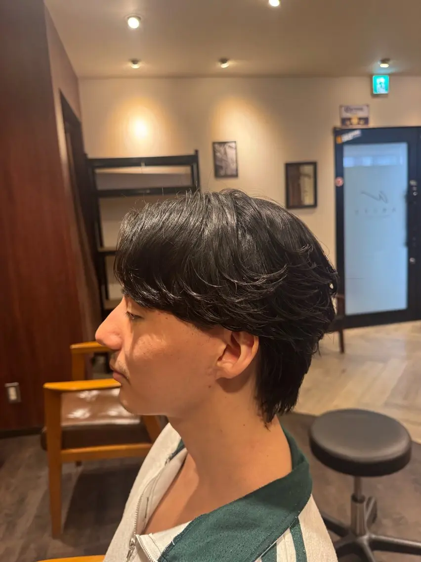 メンズ カット カナモリ ハヤトのヘアスタイル