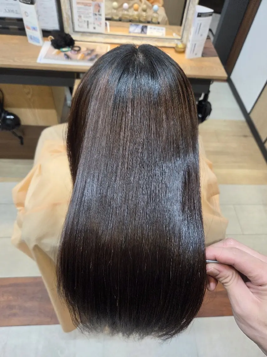 ロング ナカオ シュウヘイのヘアスタイル