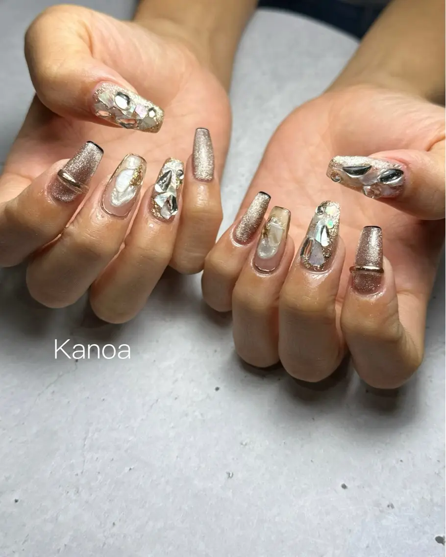 ネイル ハンドネイル megu_ kanoanailのネイルデザイン