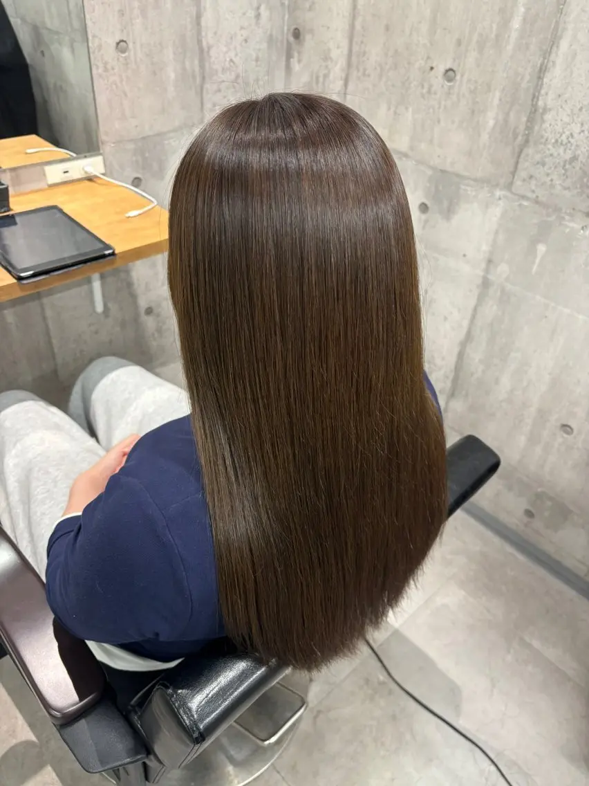 ロング 釜井 小春のヘアスタイル