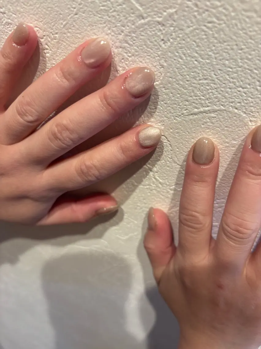 ネイル ホワイト ハンドネイル Coconail 恭子のネイルデザイン