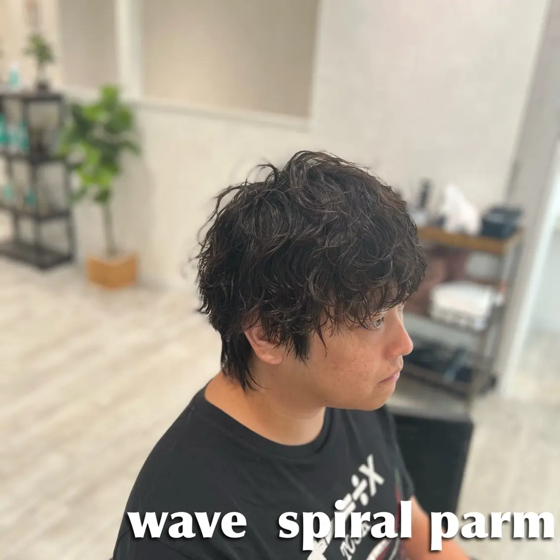 パーマ メンズ カット パーマ 瀬野凌介/メンズ カット/パーマのヘアスタイル