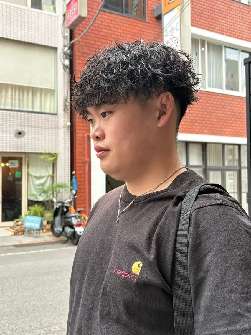 カット➕波巻きパーマの写真