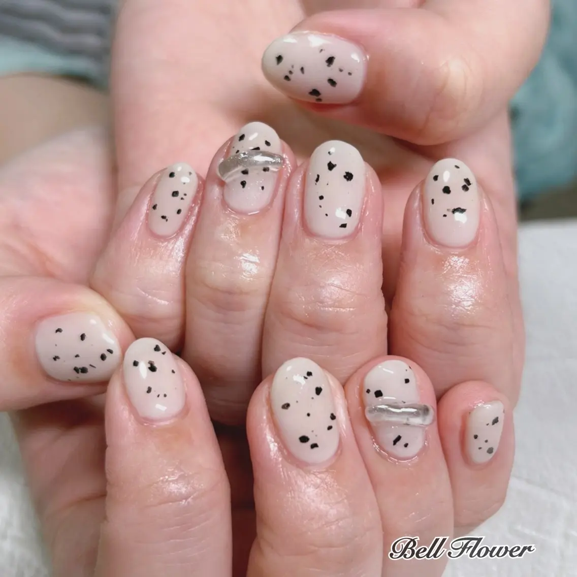ネイル ハンドネイル Bell Flowerのネイルデザイン