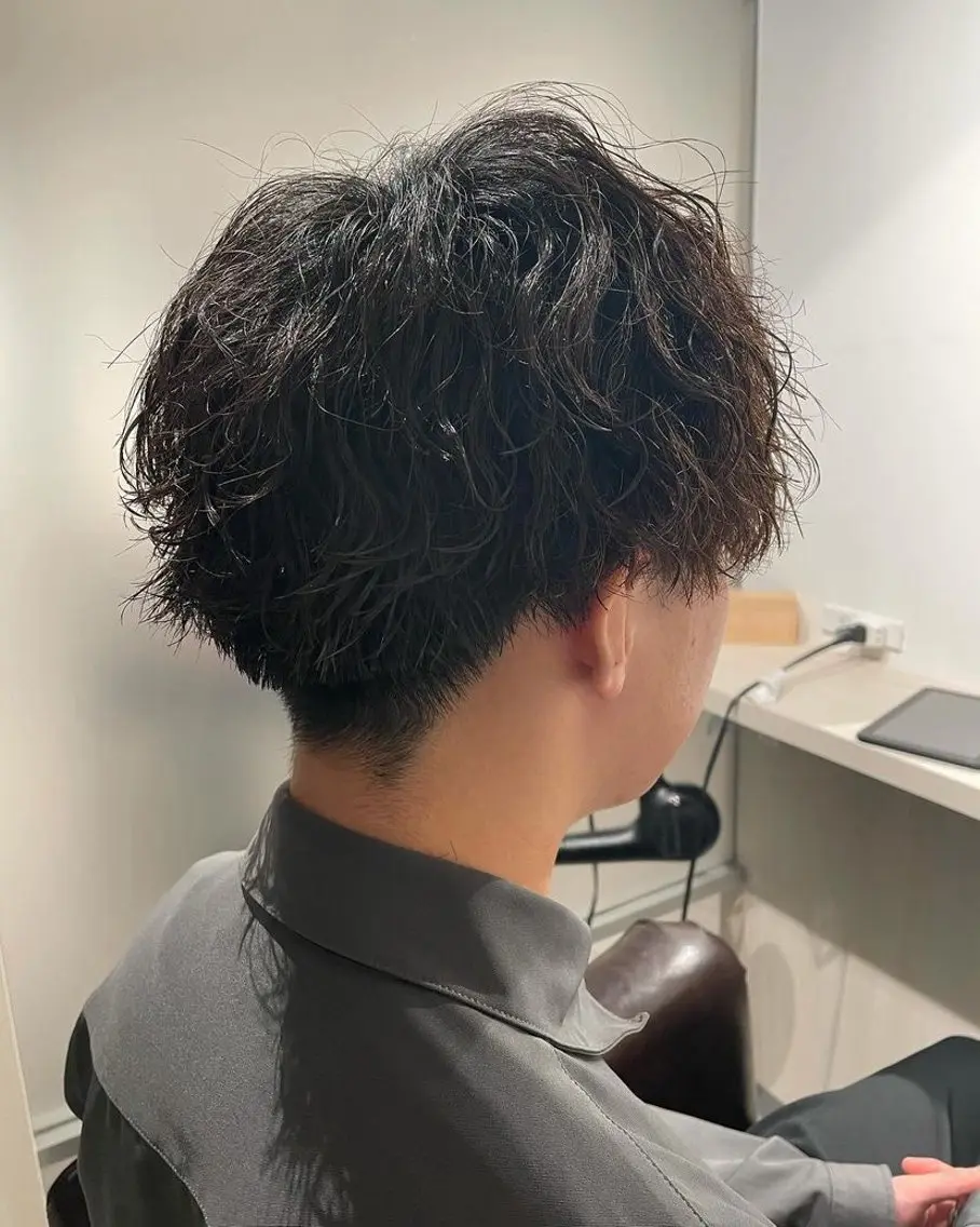 パーマ メンズ 美桜🪽🫧 レイヤー特化のヘアスタイル