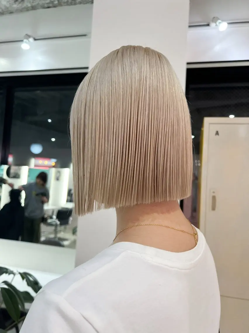 ショート カラー 朝が楽になるパーマ /ミリヤのヘアスタイル