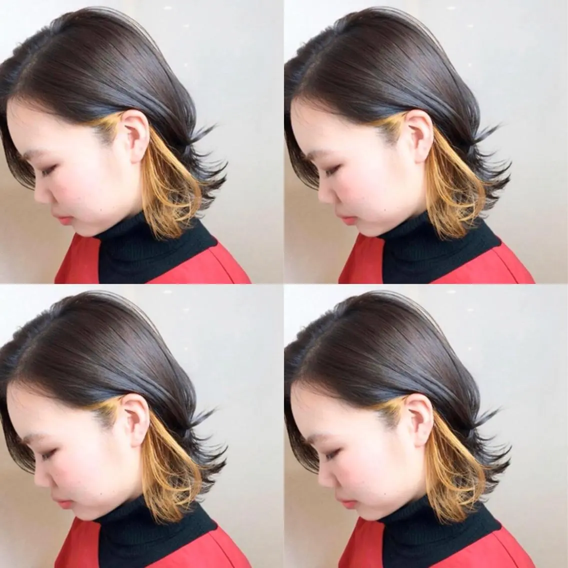 ショート カラー レイヤー×艶髪特化 マネージャー安藤光司のヘアスタイル